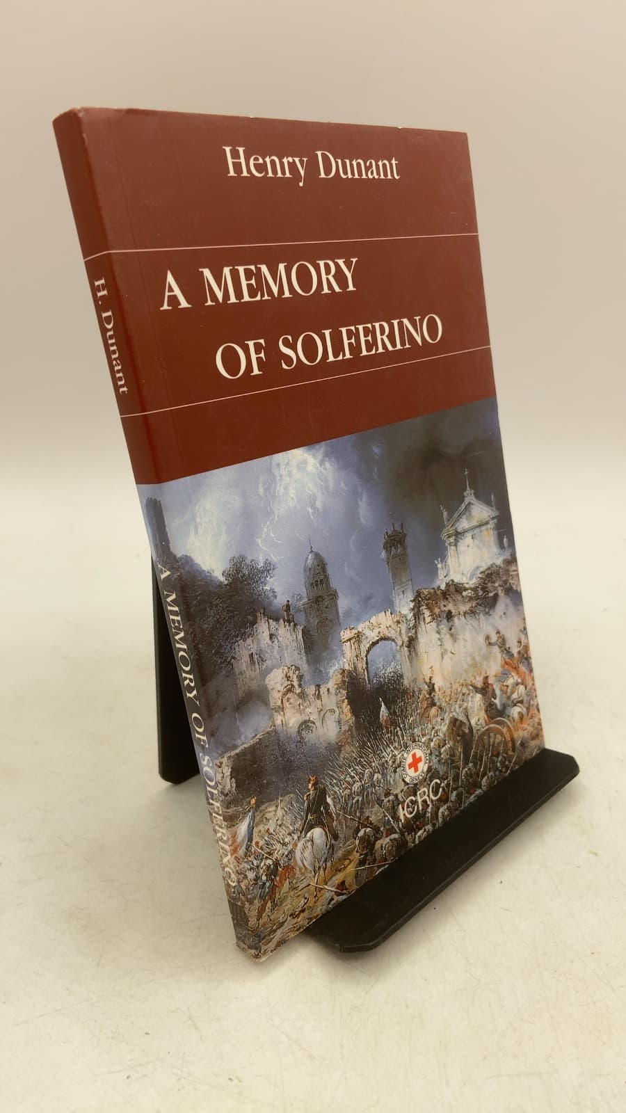 A Memory of Solferino by Henry Dunant - front cover