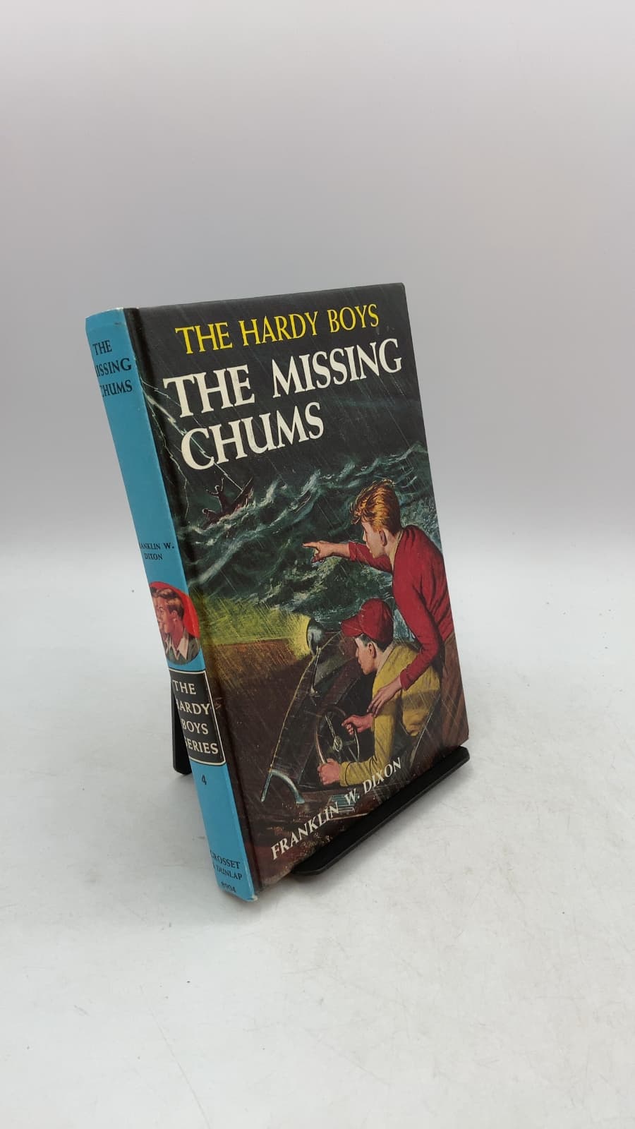 The Missing Chums by Franklin W. Dixon - front cover