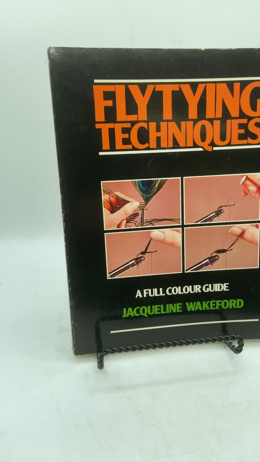 Flytying Techniques A Full Colour Guide by Jacqueline Wakeford - front cover