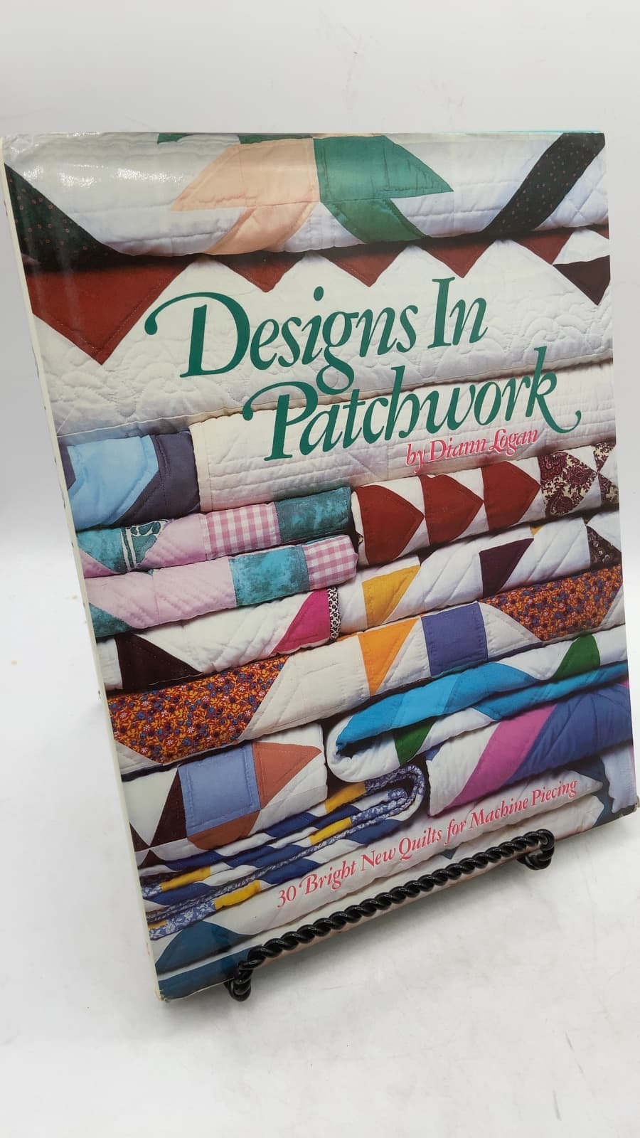 Designs In Patchwork by Diann Logan - front cover