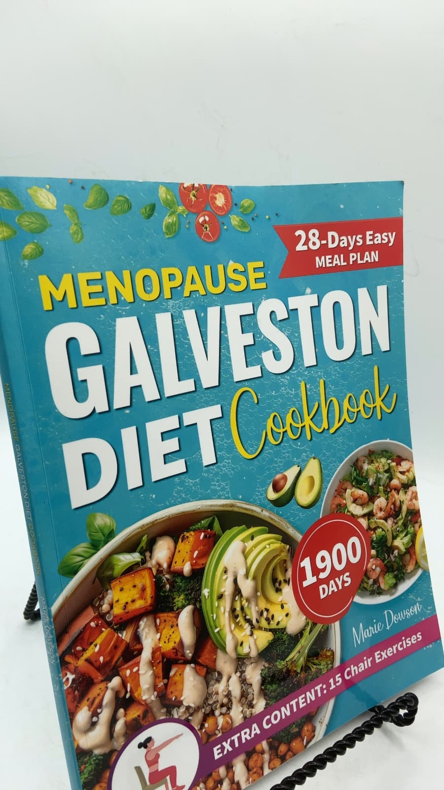 Menopause Galveston Diet Cookbook by Marie Dowson - front cover