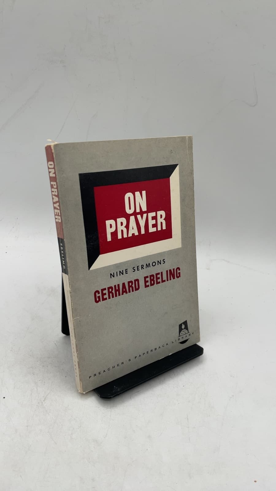 On Prayer: Nine Sermons by Gerhard Ebeling - front cover