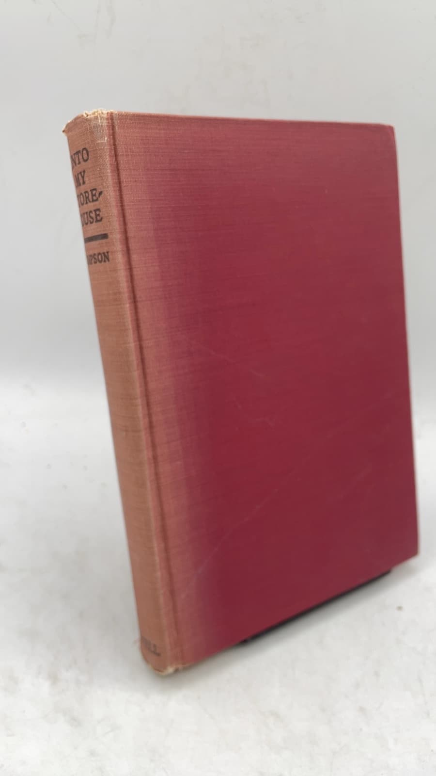 Into My Storehouse: A Treasure Chest of Stewardship Materials by John E. Simpson, D.D. - front cover