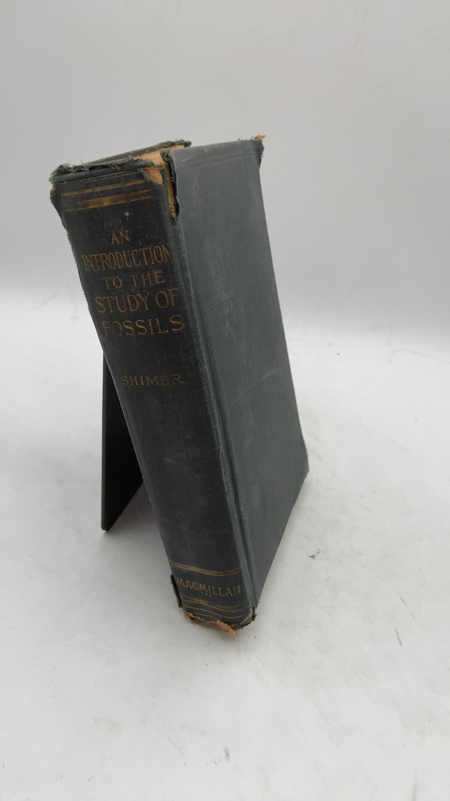 An Introduction to the Study of Fossils (Plants and Animals) by Hervey Woodburn Shimer - front cover