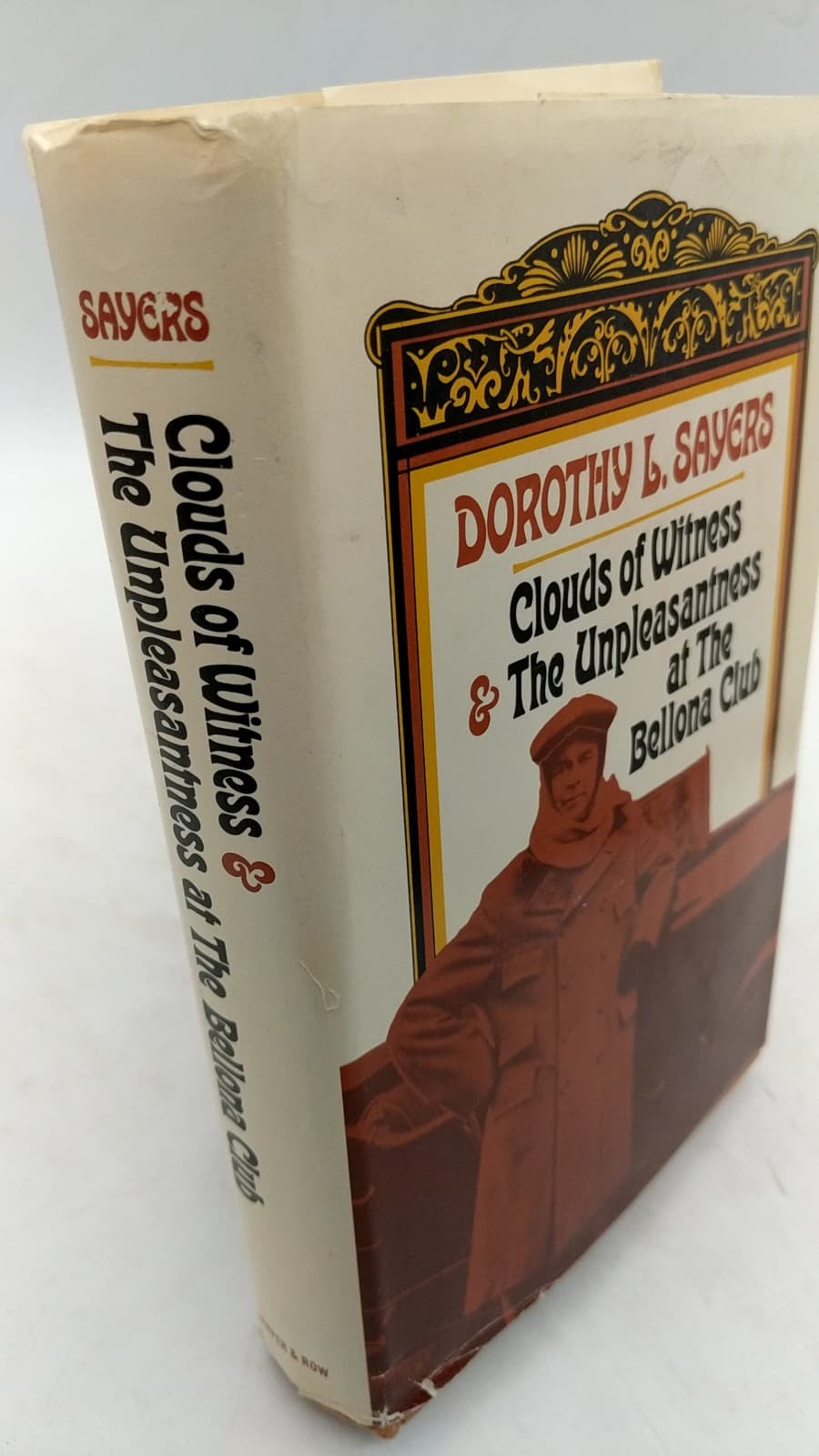 Clouds of Witness and The Unpleasantness at the Bellona Club by Dorothy L. Sayers - front cover