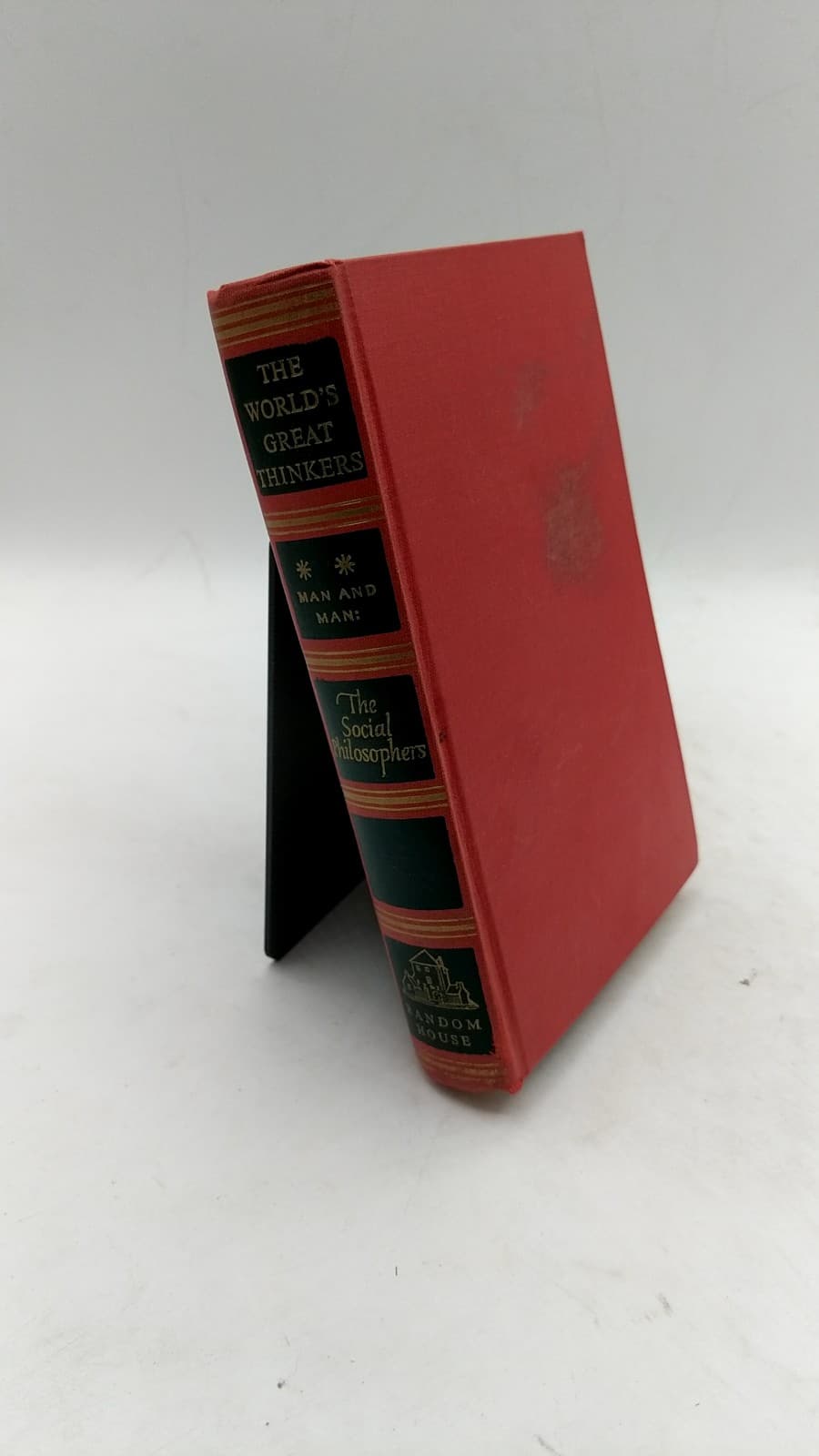 Man and Man: The Social Philosophers by Saxe Commins & Robert N. Linscott (Editors) - front cover