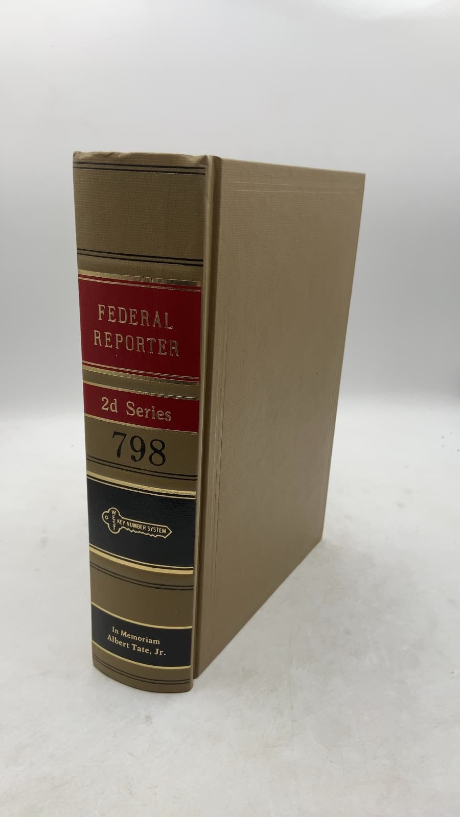 Federal Reporter Second Series Volume 798 - front cover