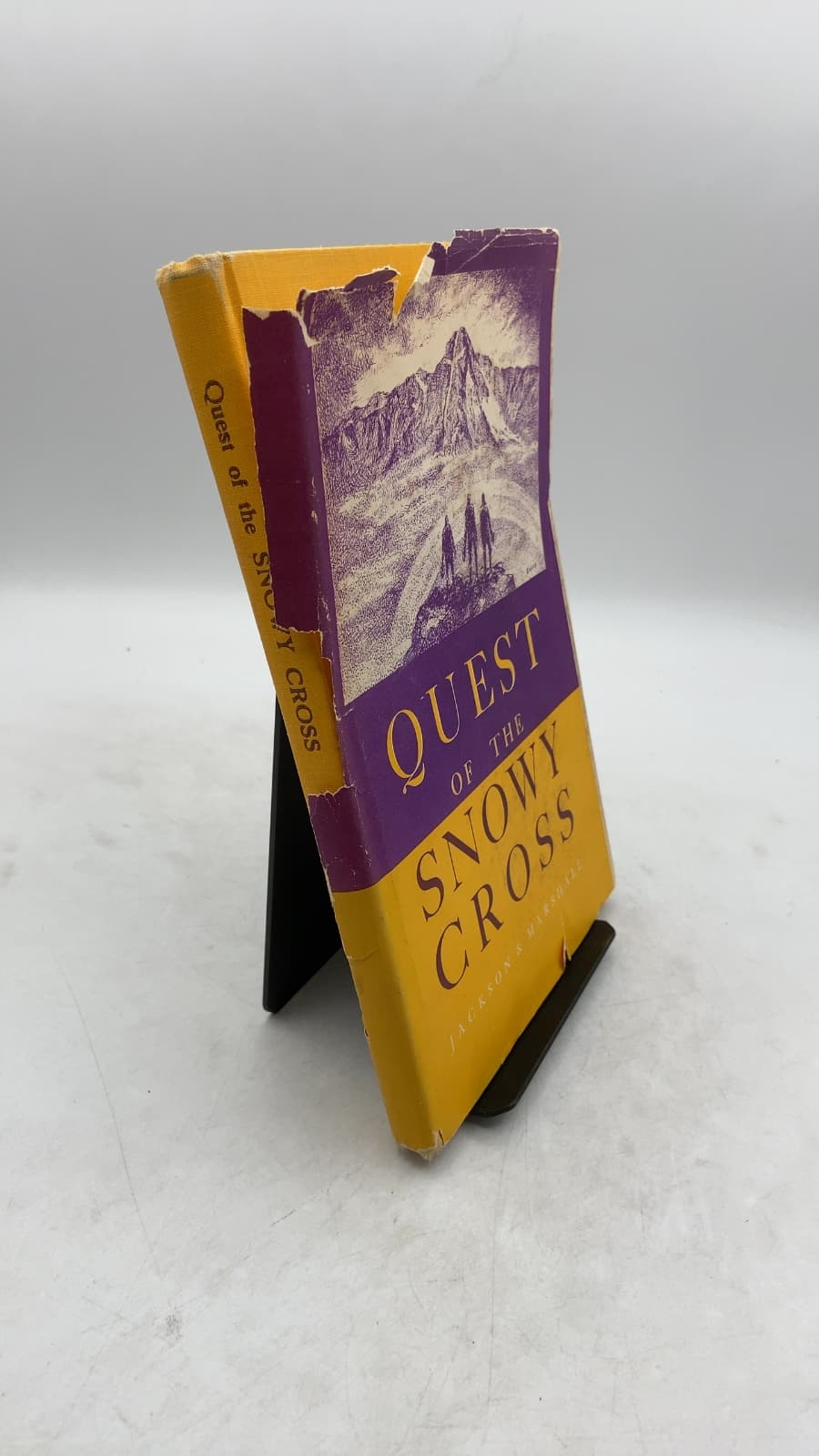Quest of the Snowy Cross by Clarence S. Jackson and Lawrence W. Marshall - front cover