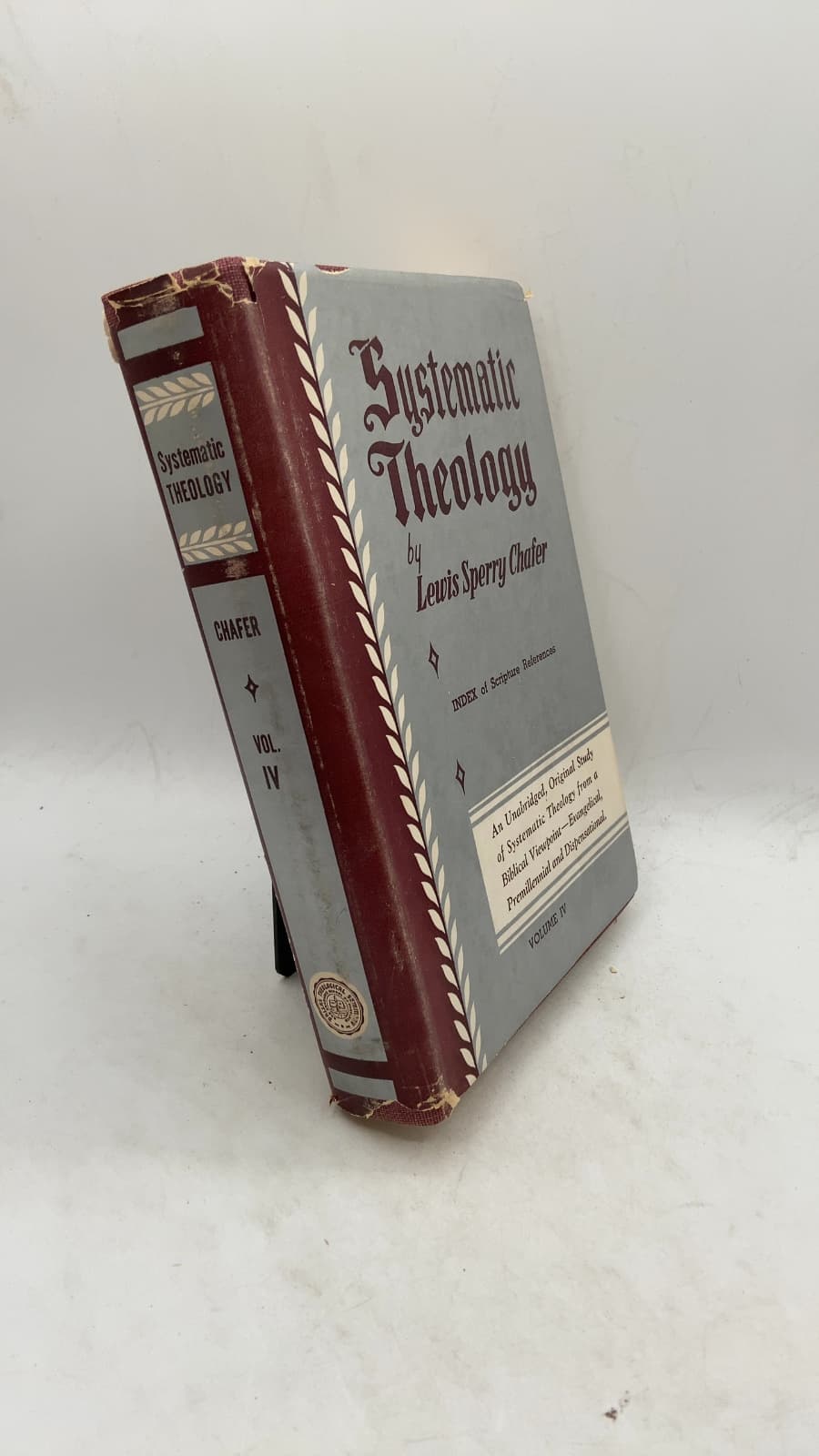 Systematic Theology, Volume IV: Ecclesiology - Eschatology by Lewis Sperry Chafer - front cover