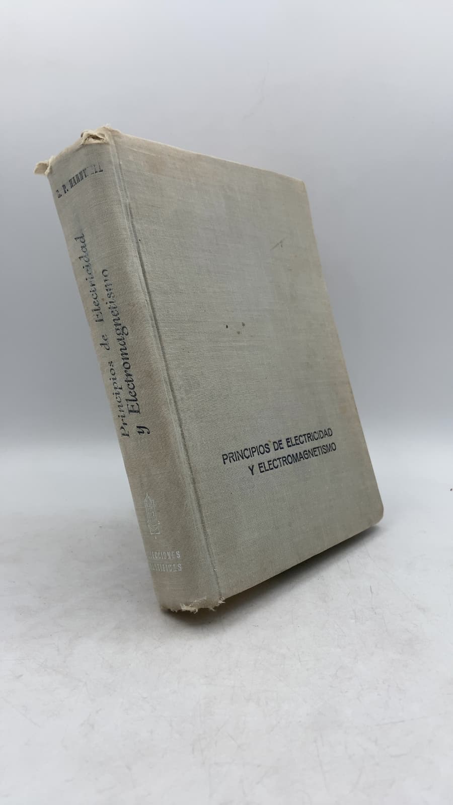 Principios de Electricidad y Electromagnetismo by Gaylord P. Harnwell - front cover