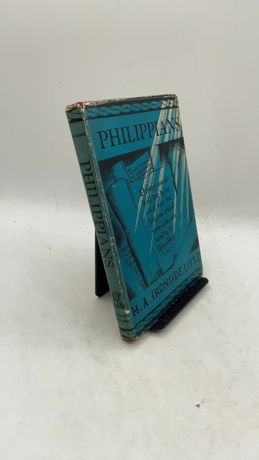Notes on Philippians by H. A. Ironside - front cover