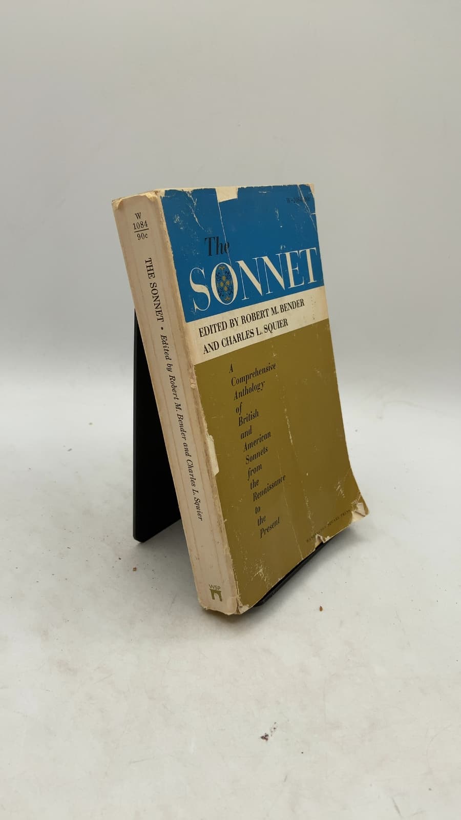 The Sonnet: A Comprehensive Anthology of British and American Sonnets from the Renaissance to the Present by Robert M. Bender and Charles L. Squier - front cover