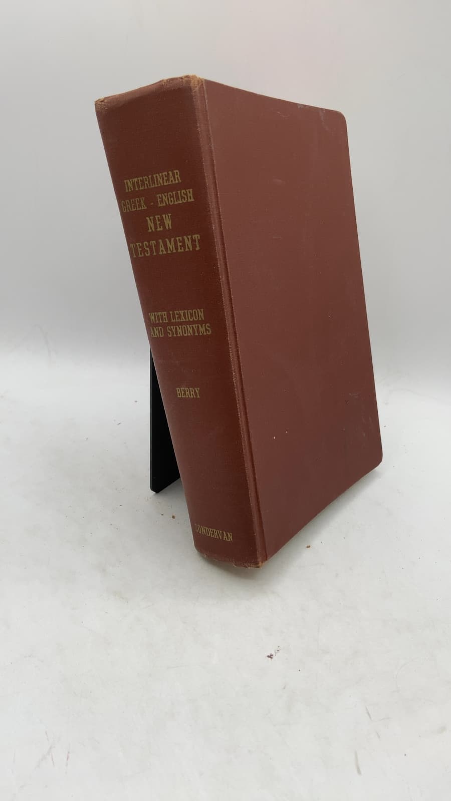 The Interlinear Literal Translation of the Greek New Testament by George Ricker Berry, Ph.D. - front cover