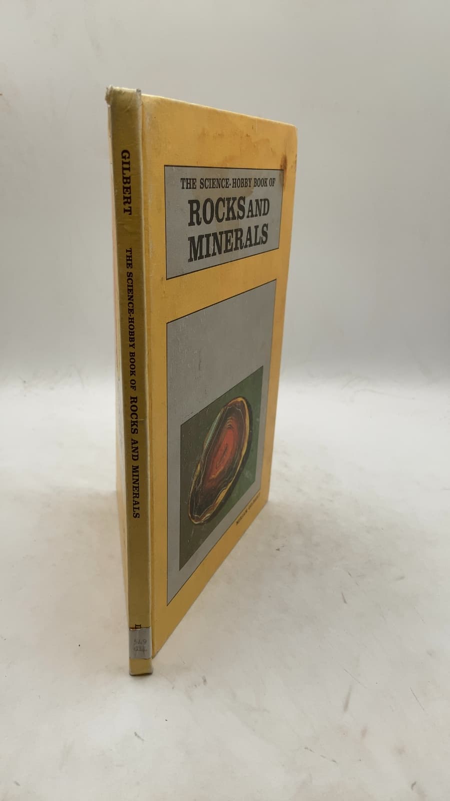 Science-Hobby Book of Rocks and Minerals by Miriam Gilbert - front cover