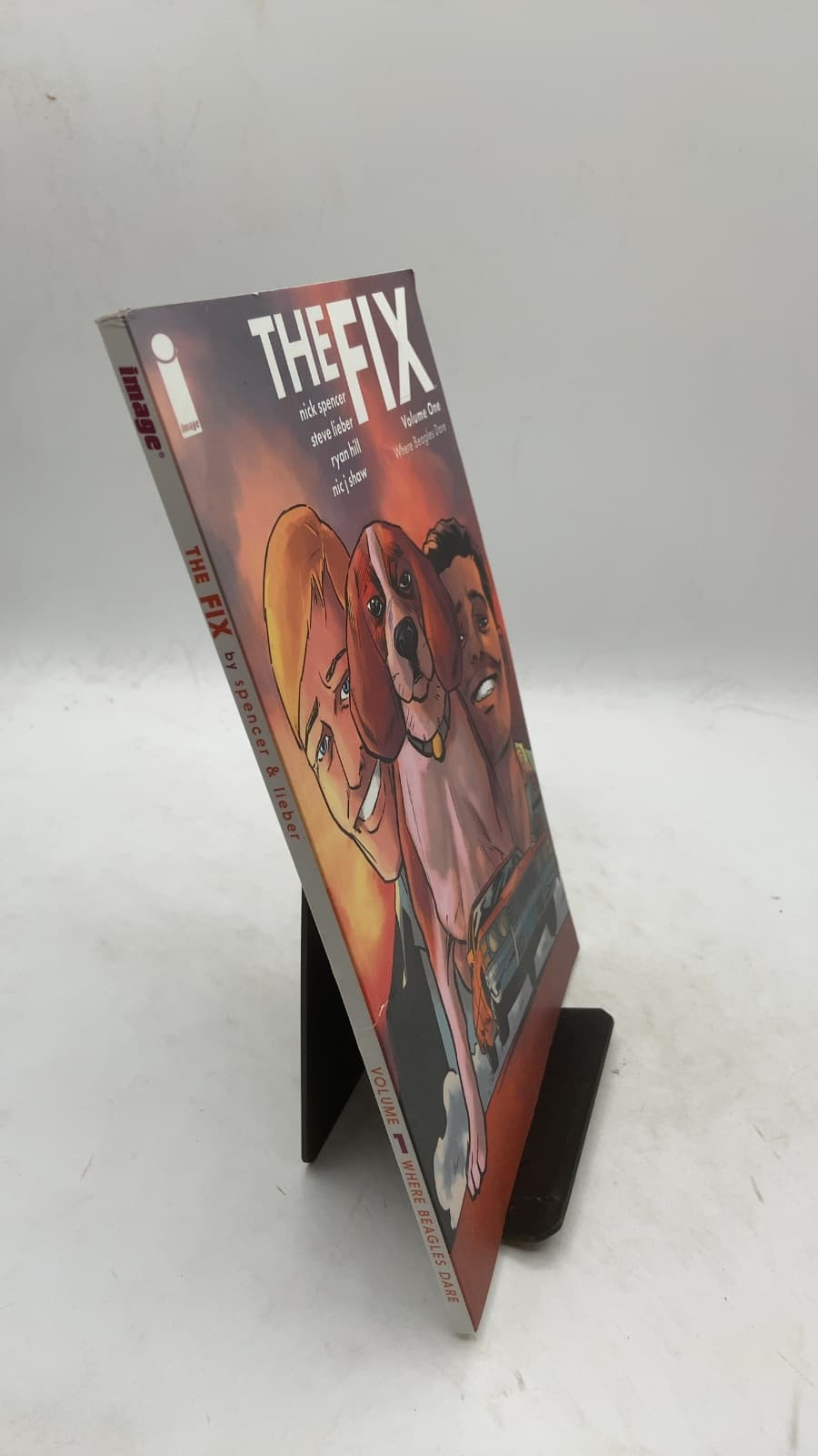 THE FIX Volume One Where Beagles Dare by nick spencer, steve lieber - front cover