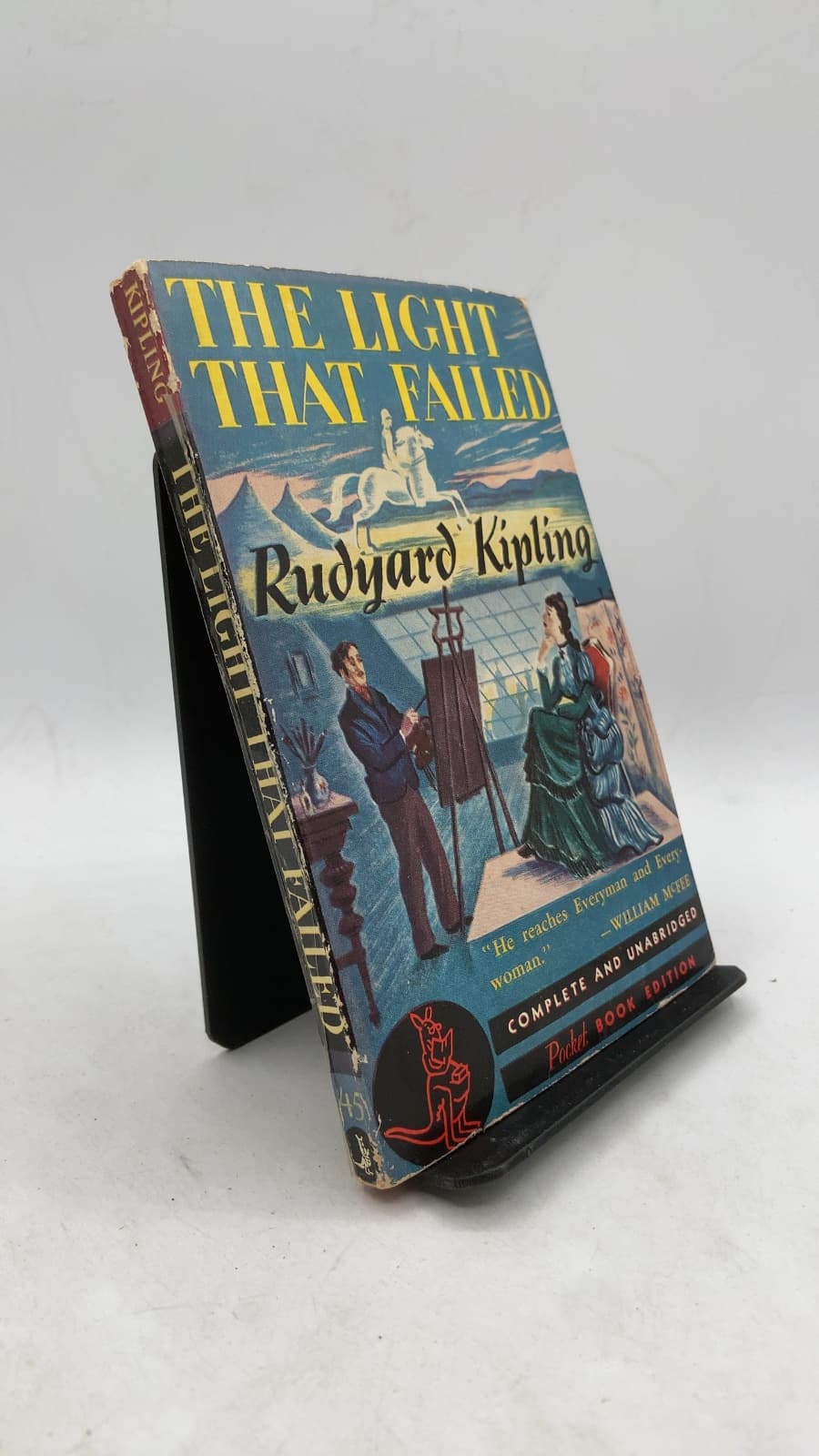 The Light That Failed by Rudyard Kipling - front cover
