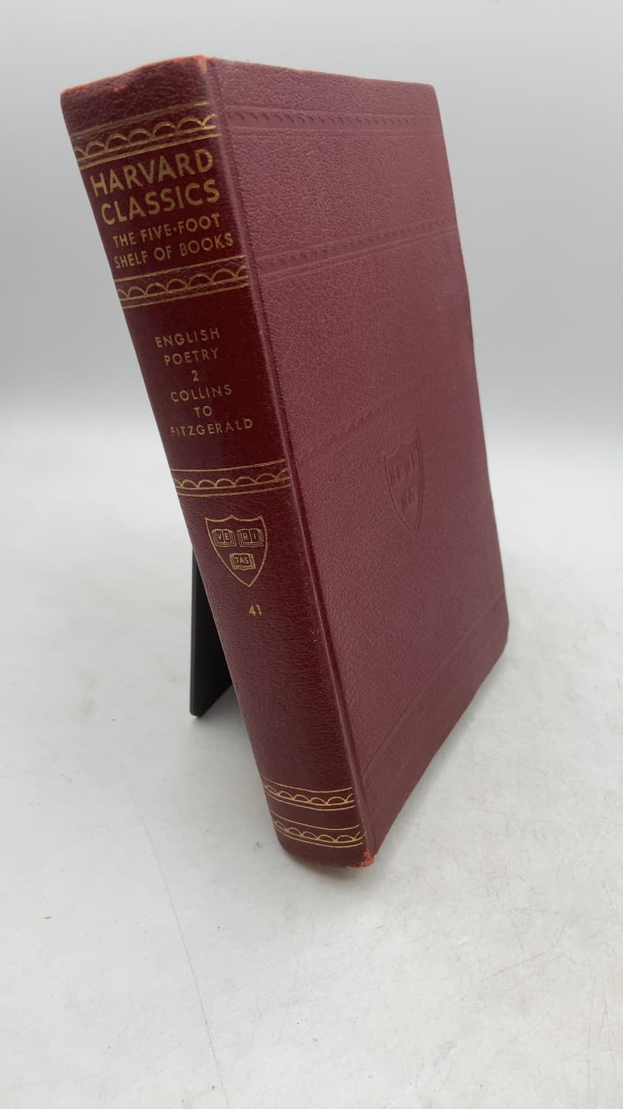 English Poetry in Three Volumes Volume II From Collins to Fitzgerald by Edited by Charles W. Eliot, LL.D. - front cover