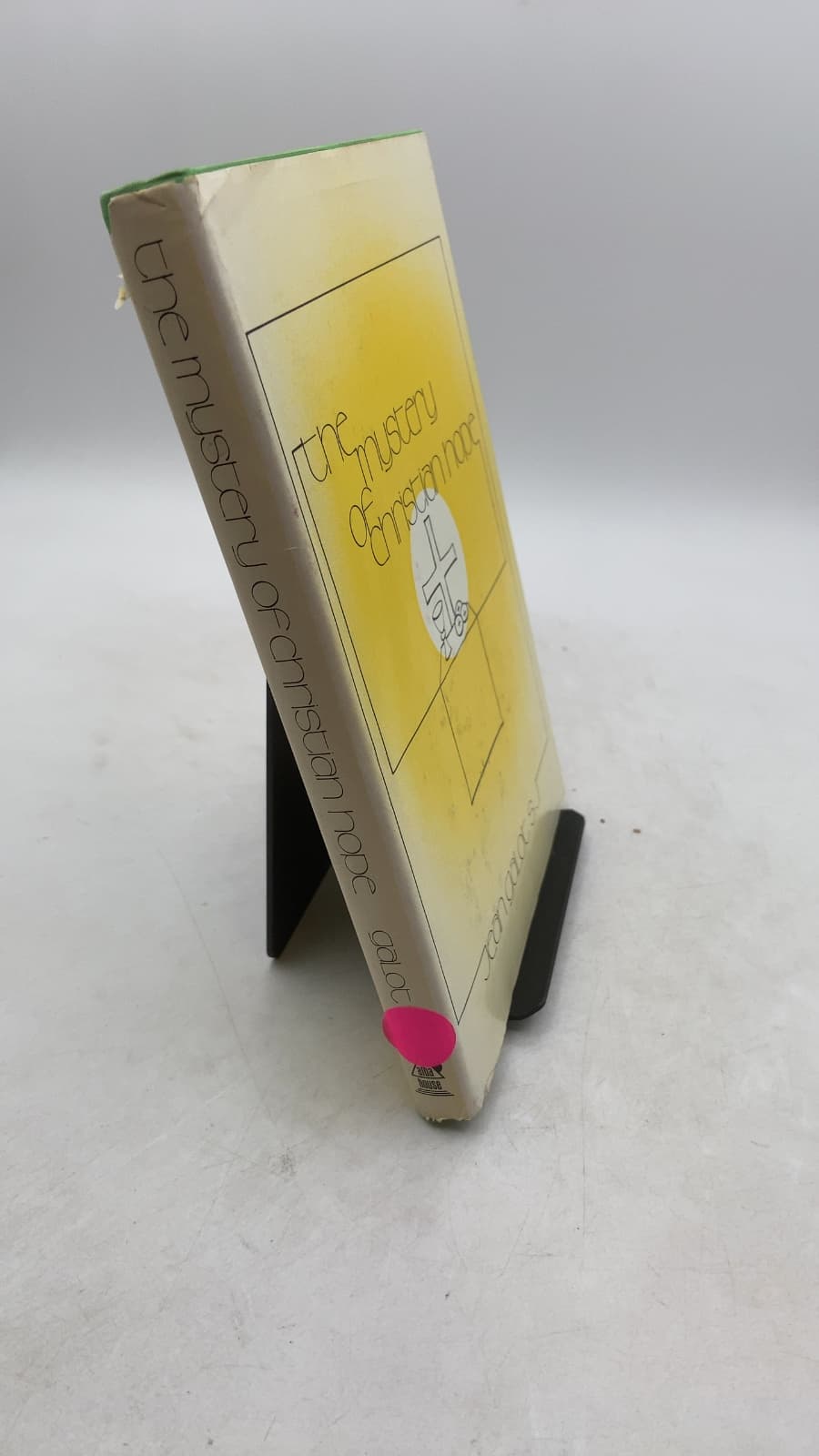 The Mystery of Christian Hope by Jean Galot, S.J. - front cover