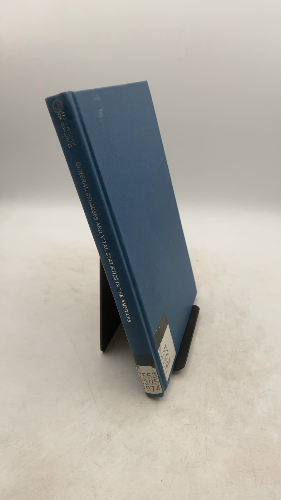 General Censuses AND Vital Statistics IN THE Americas by Irene B. Taeuber - front cover