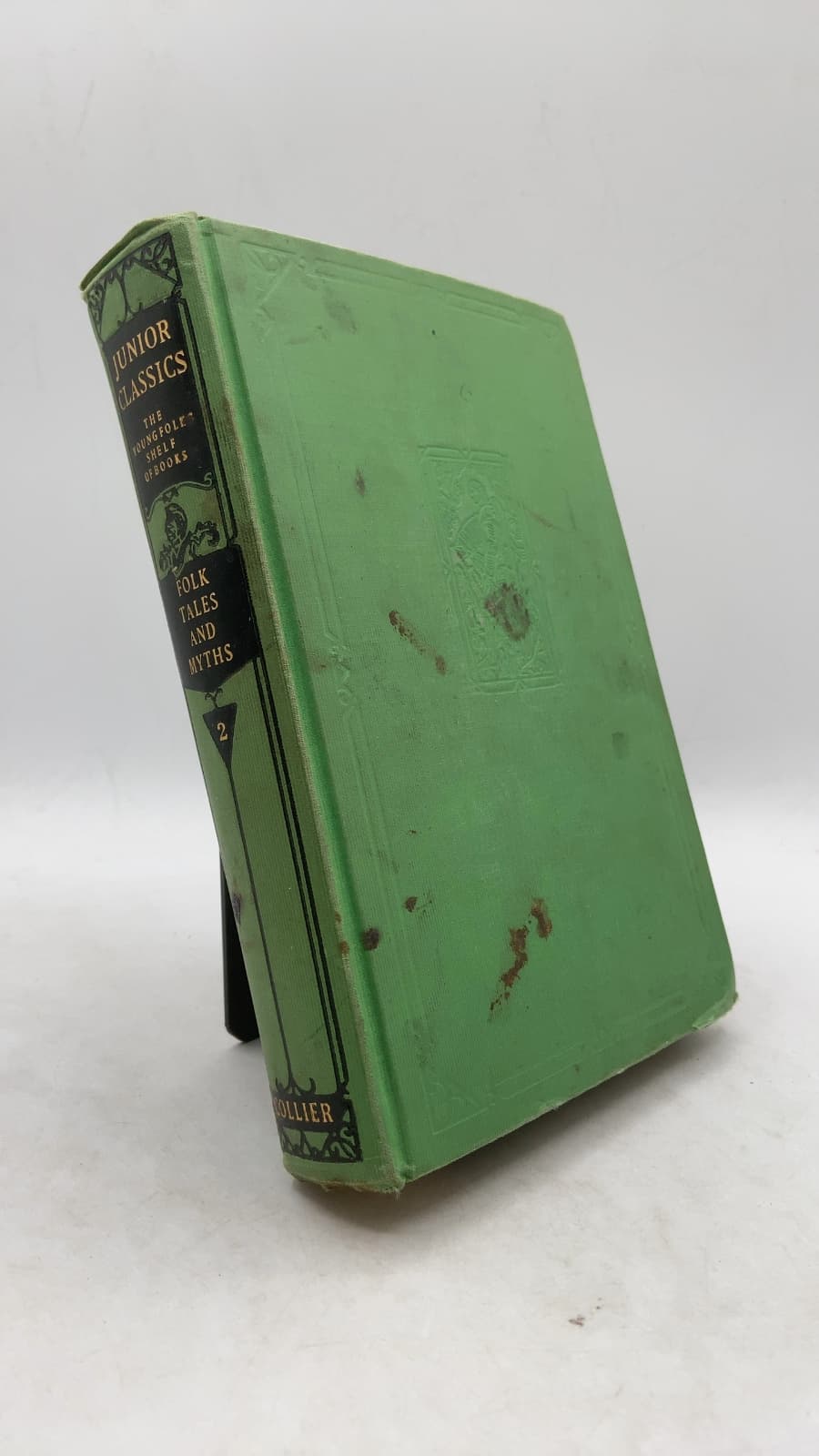 The Junior Classics: Folk Tales and Myths, Volume Two by William Patten (Editor) - front cover