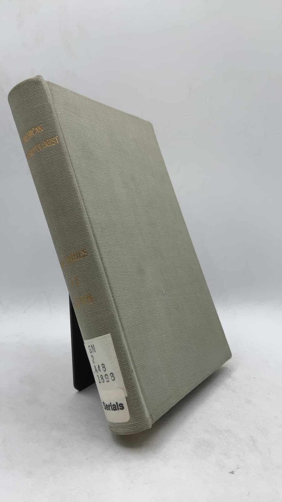The American Anthropologist, Volume XI by Anthropological Society of Washington - front cover