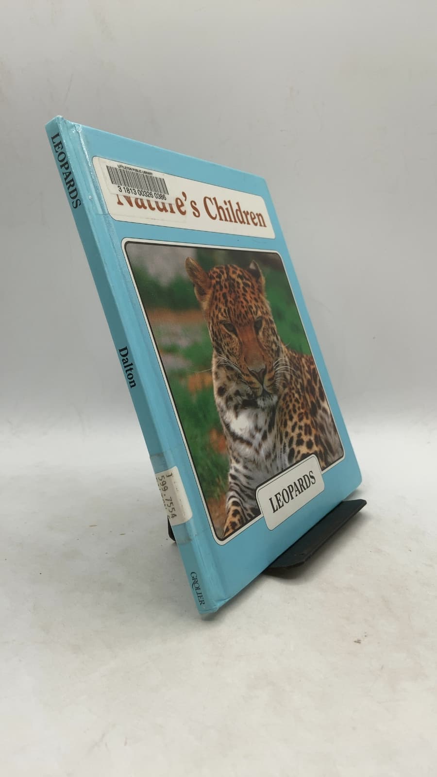 Nature's Children: Leopards by Sheila Dalton - front cover