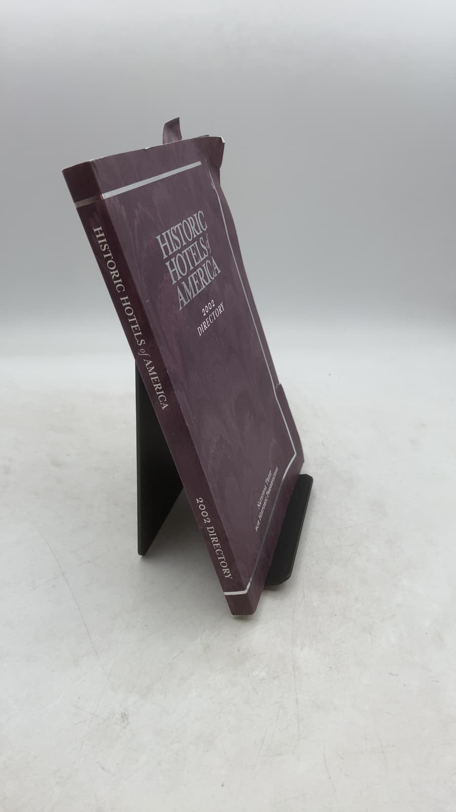Historic Hotels of America 2002 Directory by National Trust for Historic Preservation - front cover