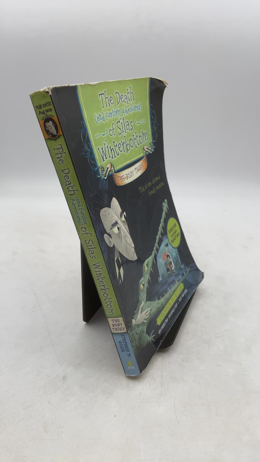 The Death (and Further Adventures) of Silas Winterbottom: The Body Thief by Stephen M. Giles - front cover