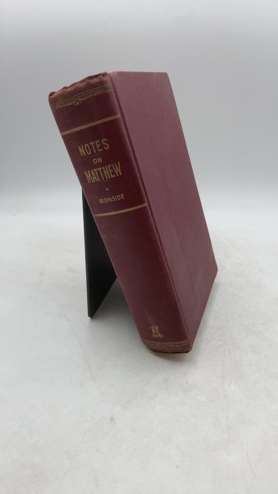 Expository Notes on the Gospel of Matthew by H. A. Ironside - front cover