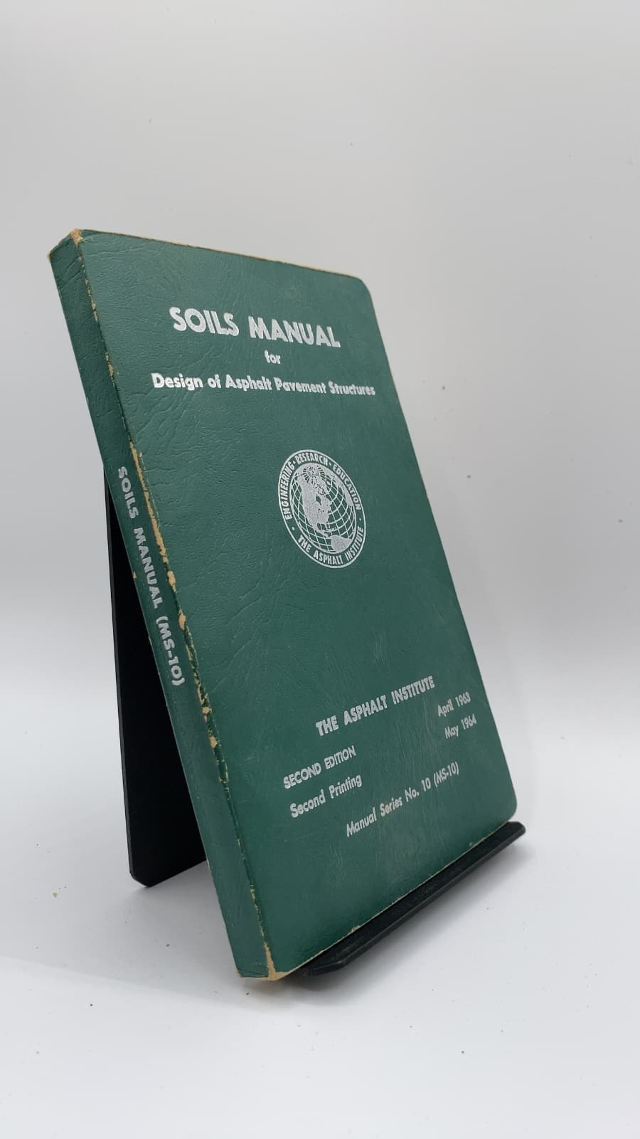 SOILS MANUAL for Design of Asphalt Pavement Structures - front cover