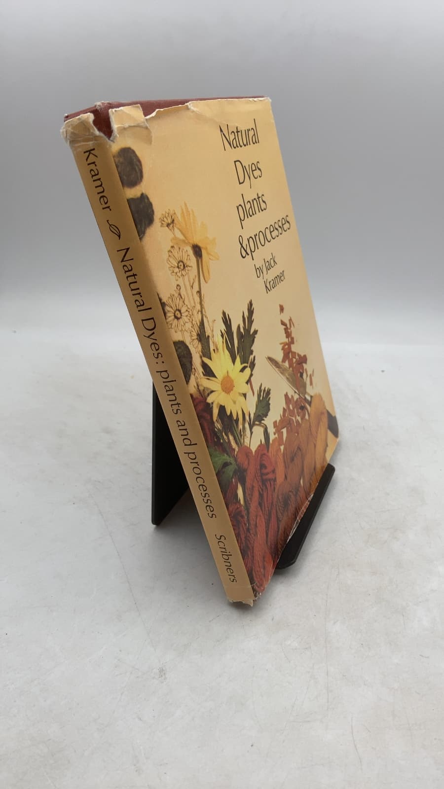 Natural Dyes plants & processes by Jack Kramer - front cover