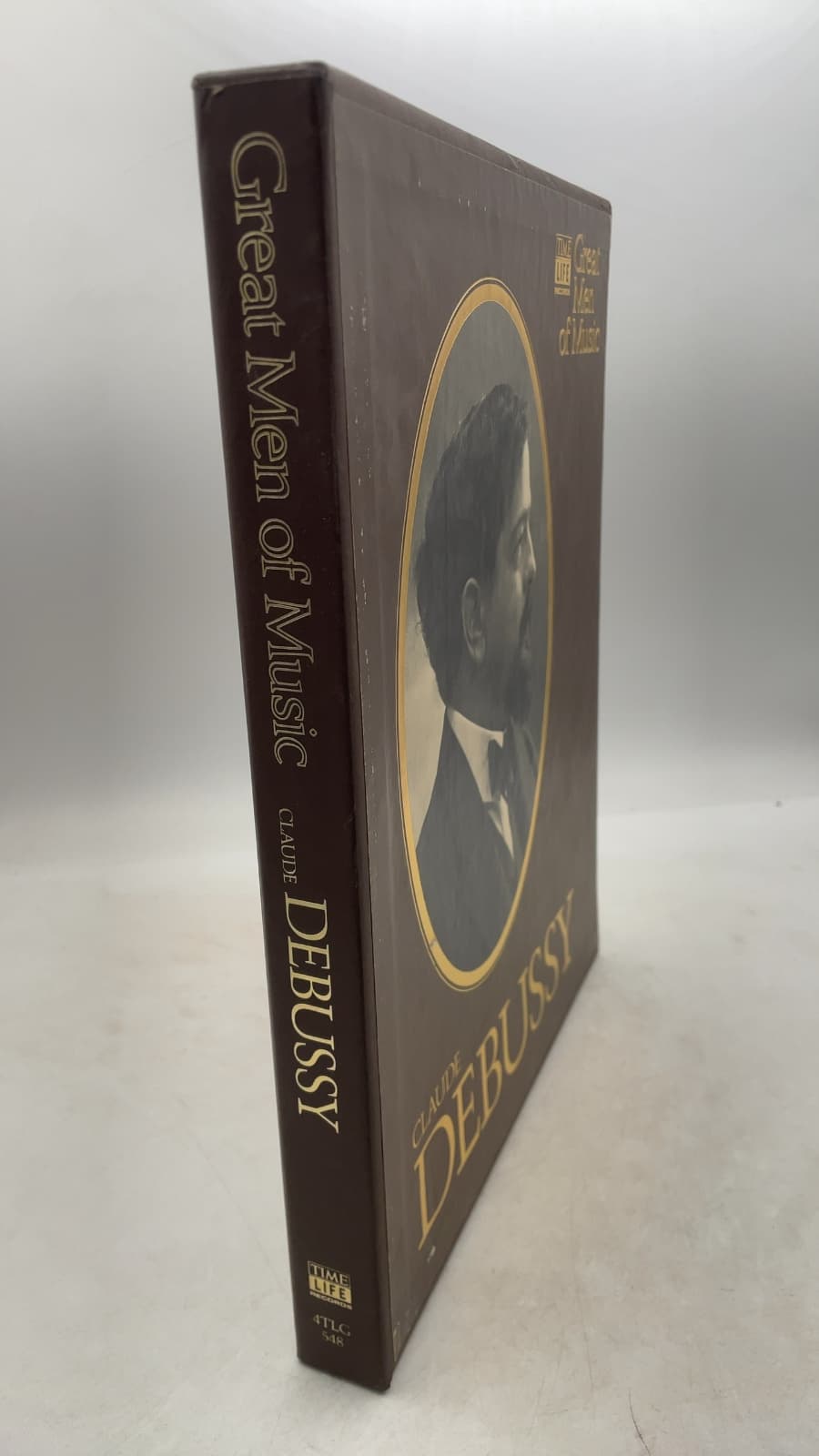 Great Men of Music: Claude Debussy by Melvin Maddocks and the Editors of Time-Life Records - front cover