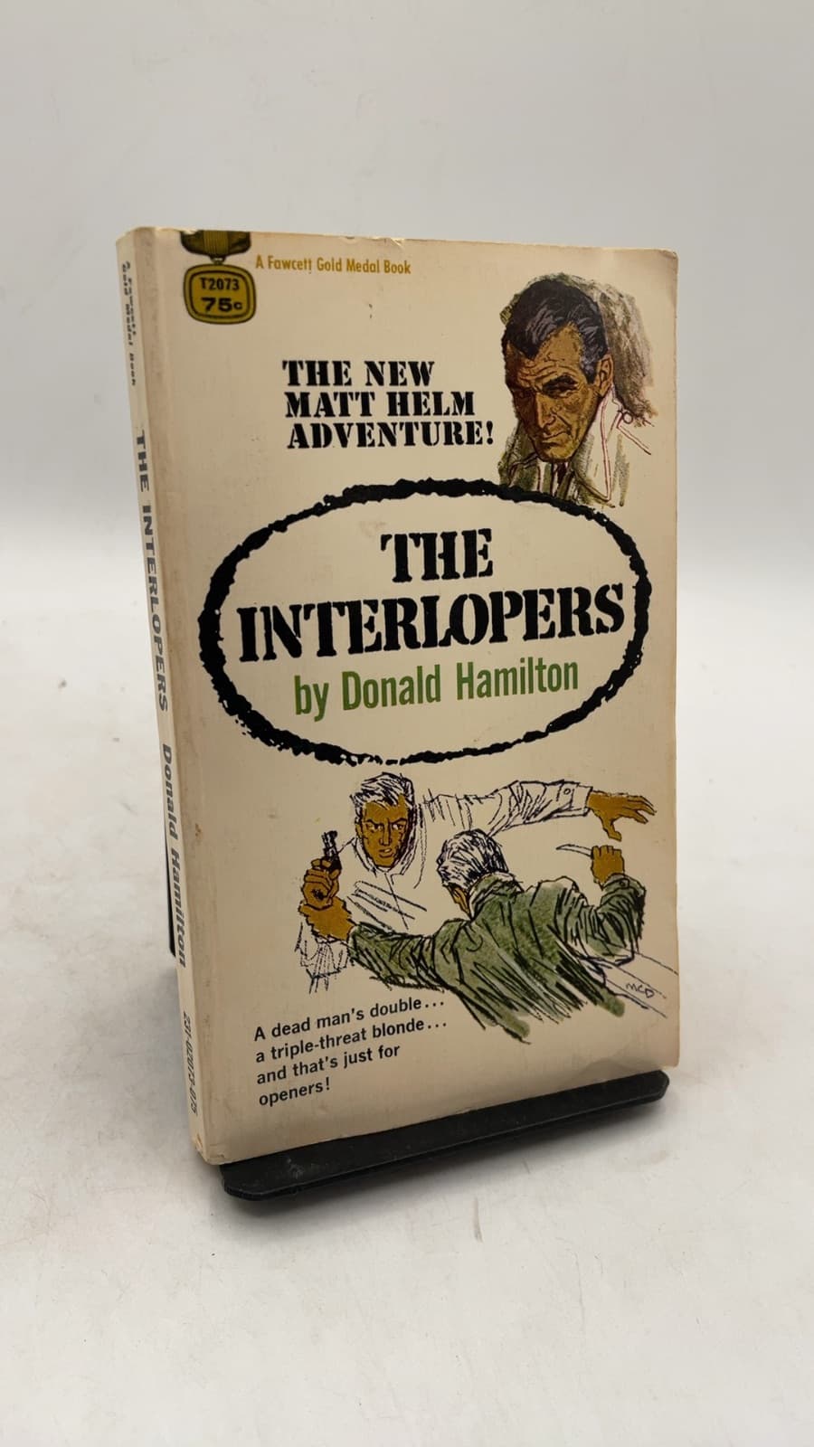 The Interlopers by Donald Hamilton - front cover