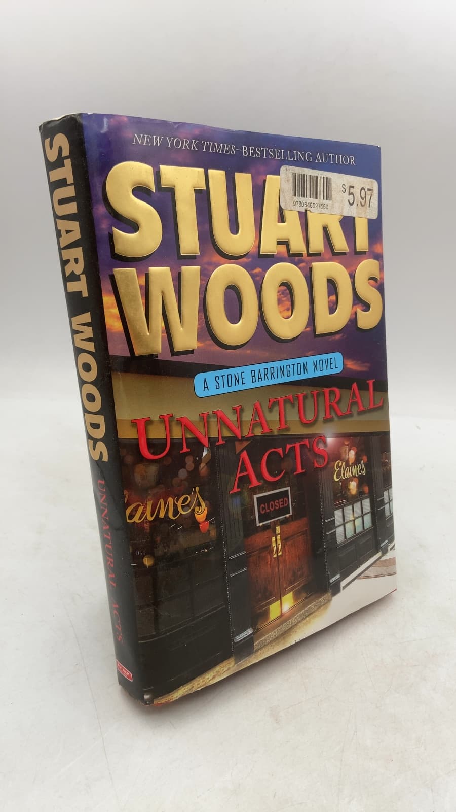 Unnatural Acts by Stuart Woods - front cover