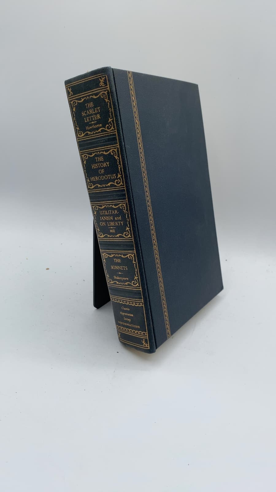 The Scarlet Letter, The History of Herodotus, Utilitarianism and On Liberty, The Sonnets by Nathaniel Hawthorne, Herodotus, John Stuart Mill, William Shakespeare, et al. - front cover