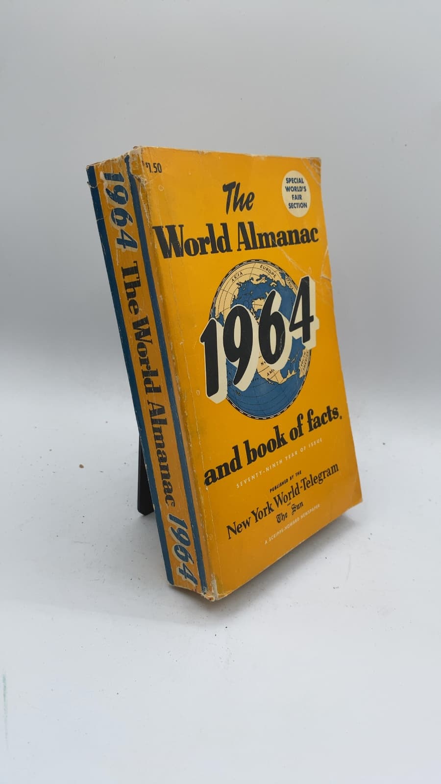 The World Almanac 1964 and book of facts by Harry Hansen - front cover