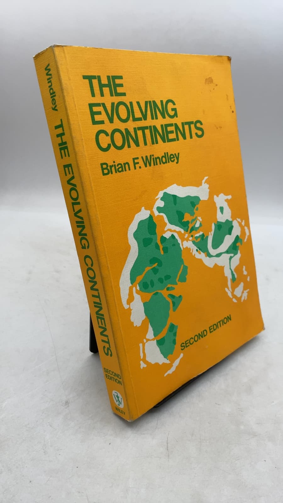 The Evolving Continents by Brian F. Windley - front cover