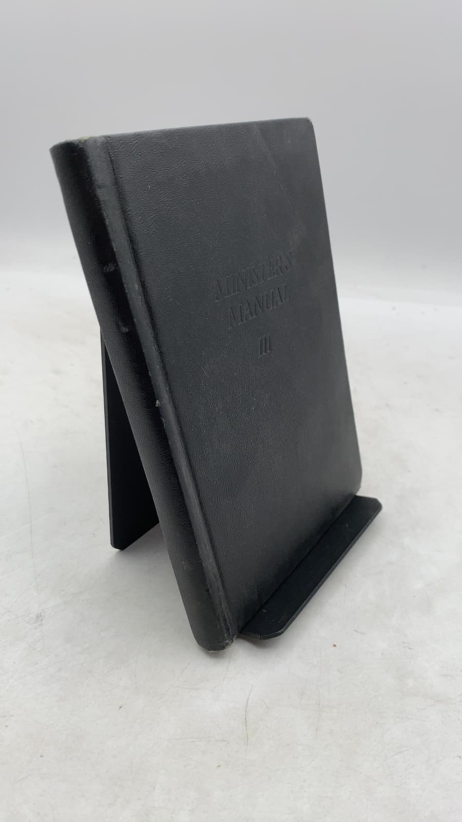Minister's Manual, Volume 3: Services for Ministers and Workers by William E. Pickthorn - front cover