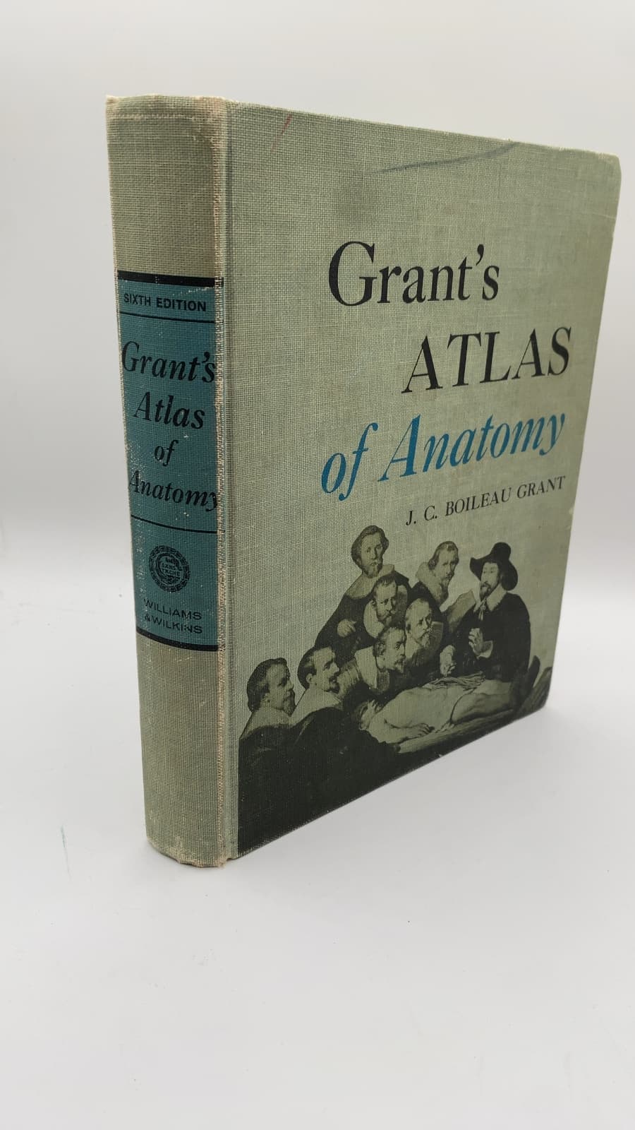 Grant's Atlas of Anatomy by J. C. Boileau Grant - front cover