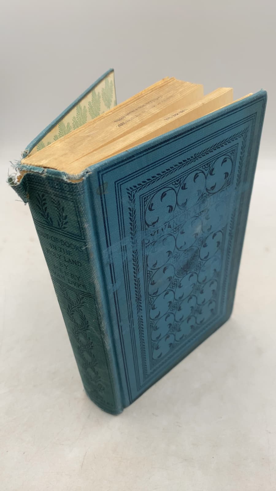 Out-of-Doors in the Holy Land: Impressions of Travel in Body and Spirit by Henry VAN Dyke - front cover