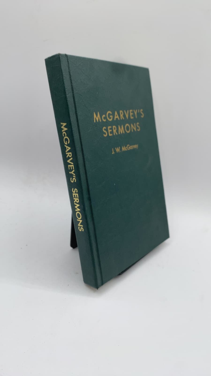 McGarvey's Sermons by J. W. McGarvey - front cover