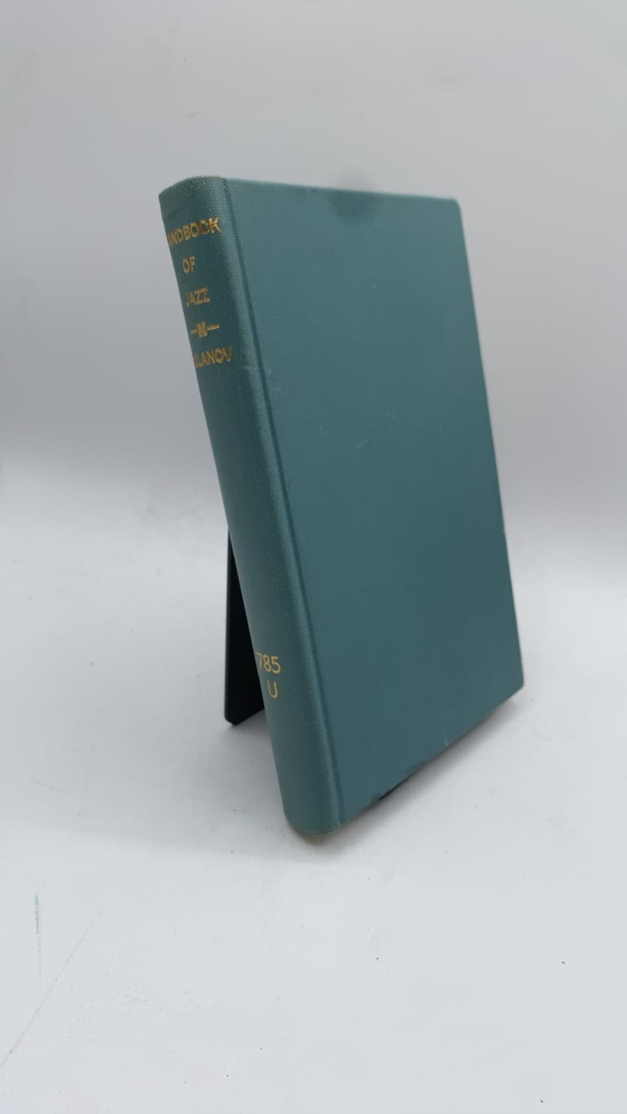 a handbook of JAZZ by Barry Ulanov - front cover