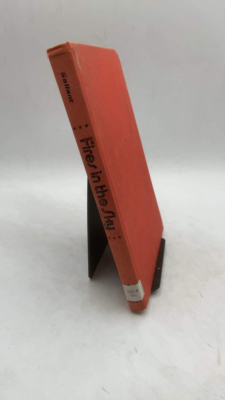 Fires in the Sky: The Birth and Death of Stars by Roy A. Gallant - front cover
