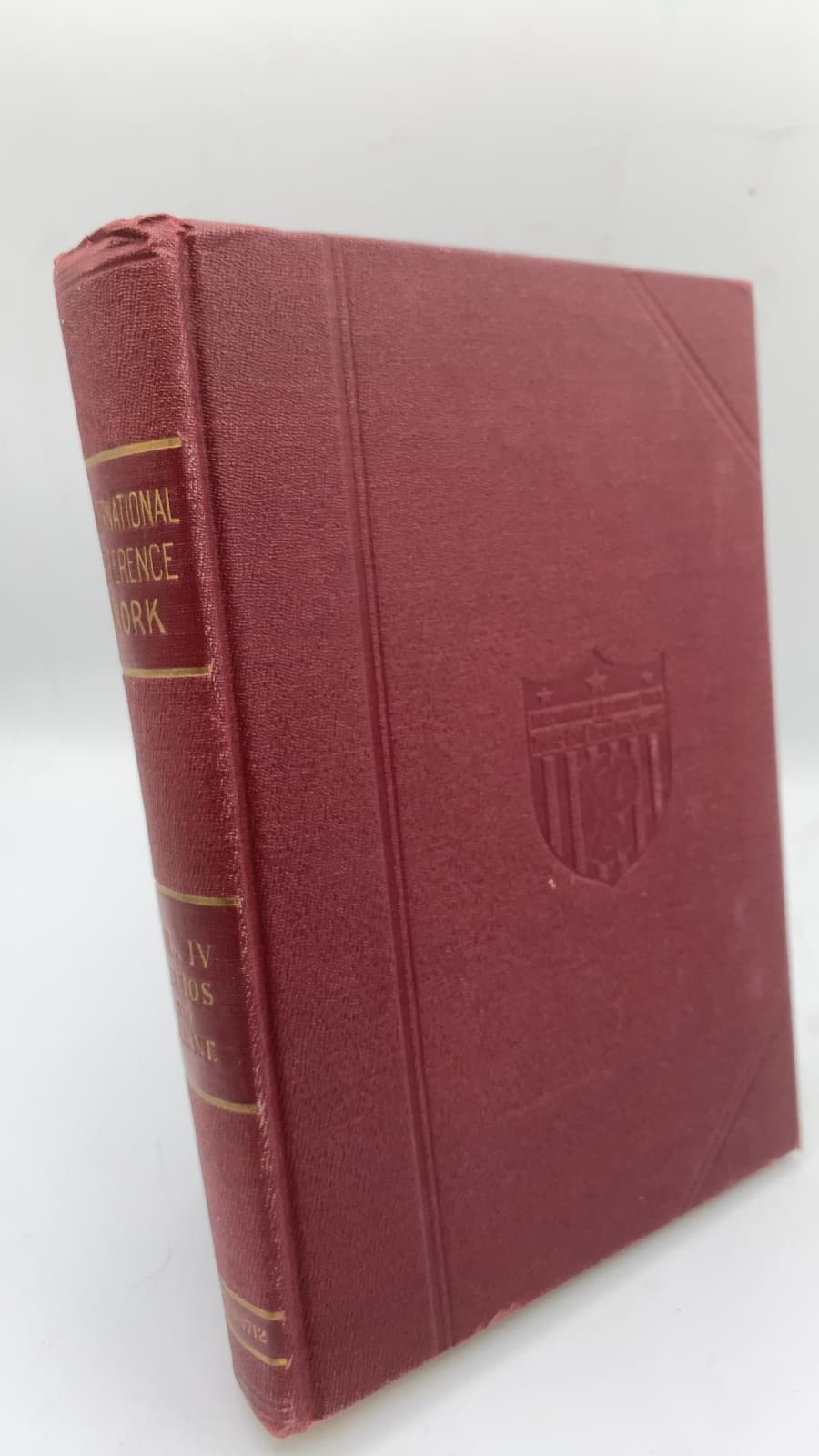 International Reference Work: A Library of History, Geography, Biography, Biology, Literature, Economics, Civics, Arts, Sciences, Discoveries, Explorations, Inventions, Commerce, Etc. (Volume IV) by Bernhart P. Holst (Editor in Chief) - front cover