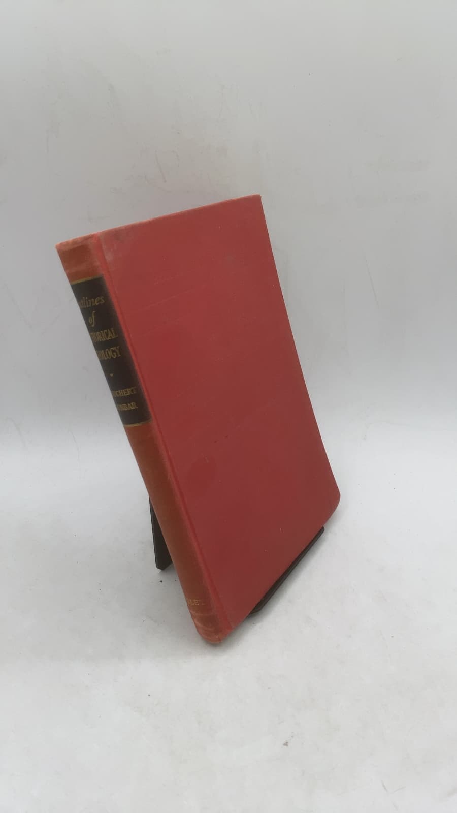 Outlines of Historical Geology by Charles Schuchert and Carl O. Dunbar - front cover