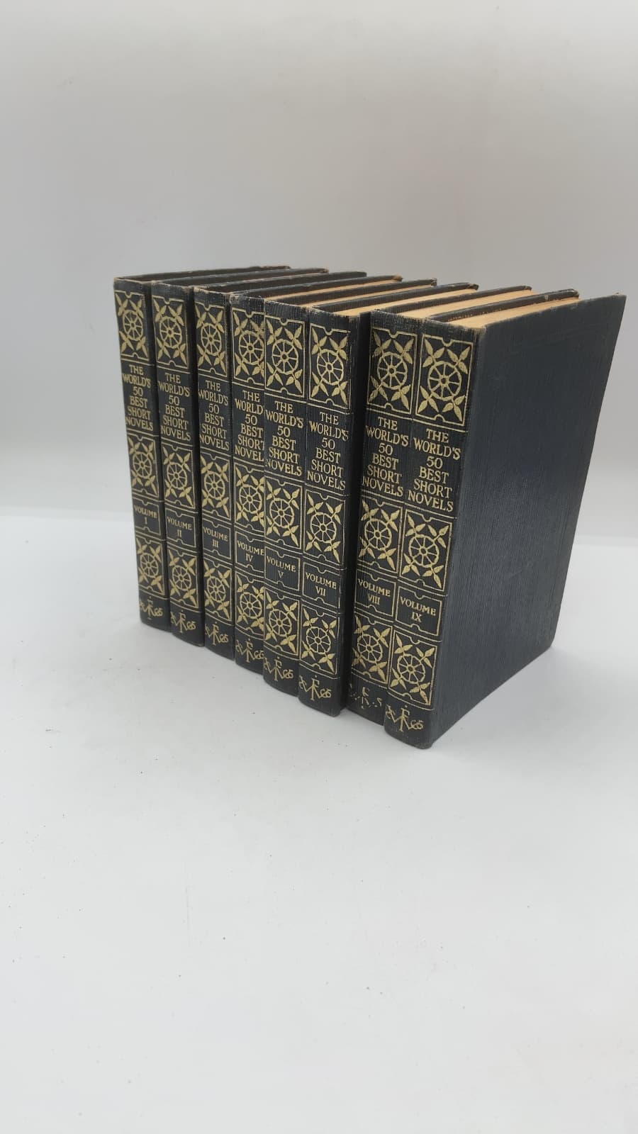 The World's 50 Best Short Novels [In Ten Volumes] by Grant Overton (Editor-in-Chief) - front cover