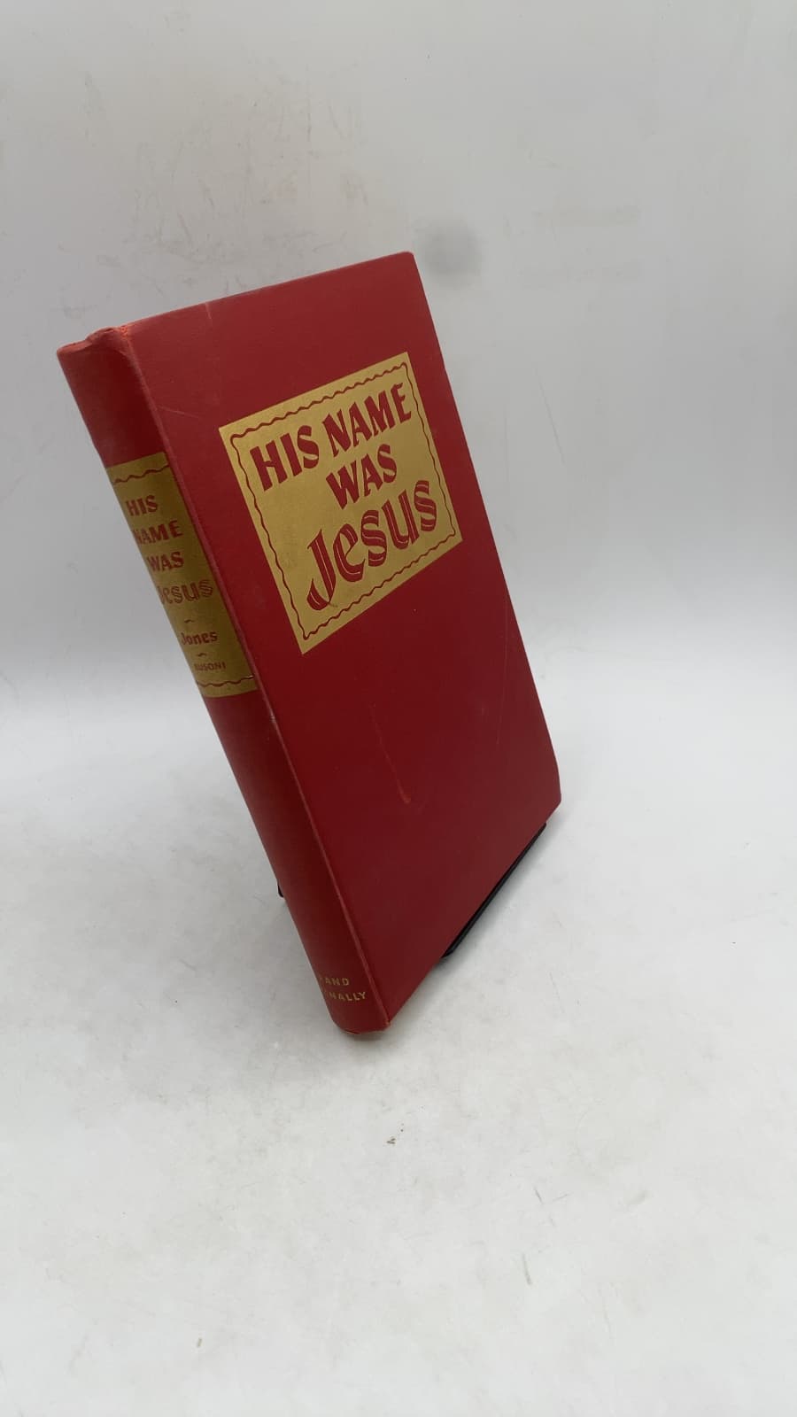 His Name Was Jesus by Mary Alice Jones - front cover