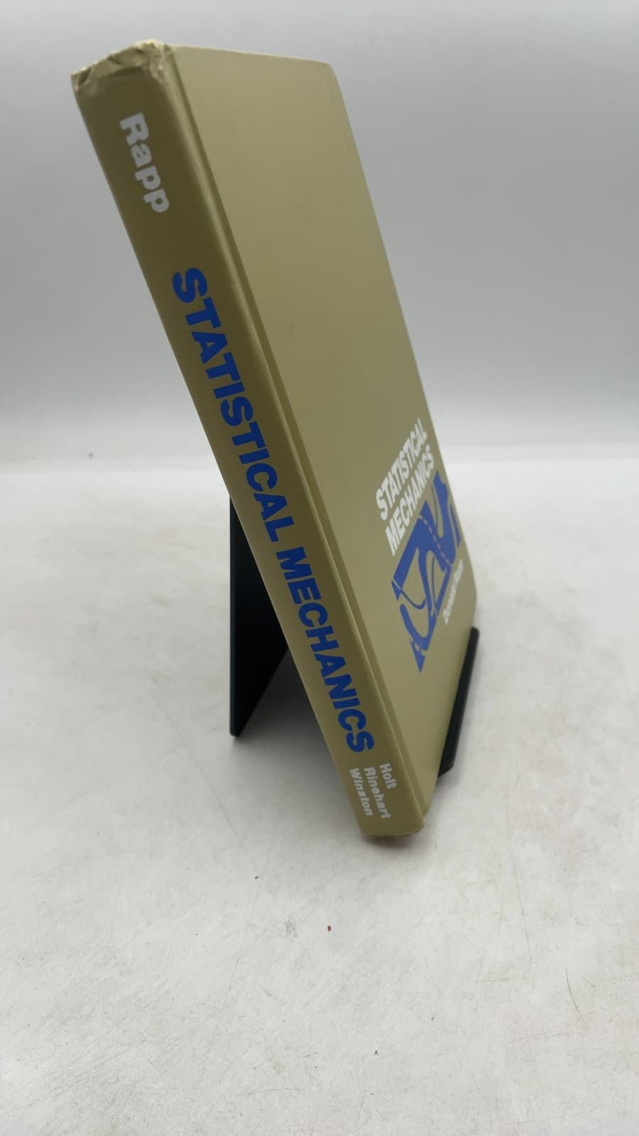 Statistical Mechanics by Donald Rapp - front cover