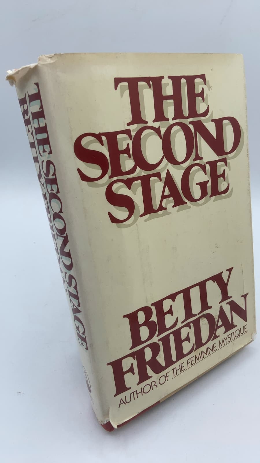The Second Stage by Betty Friedan - front cover