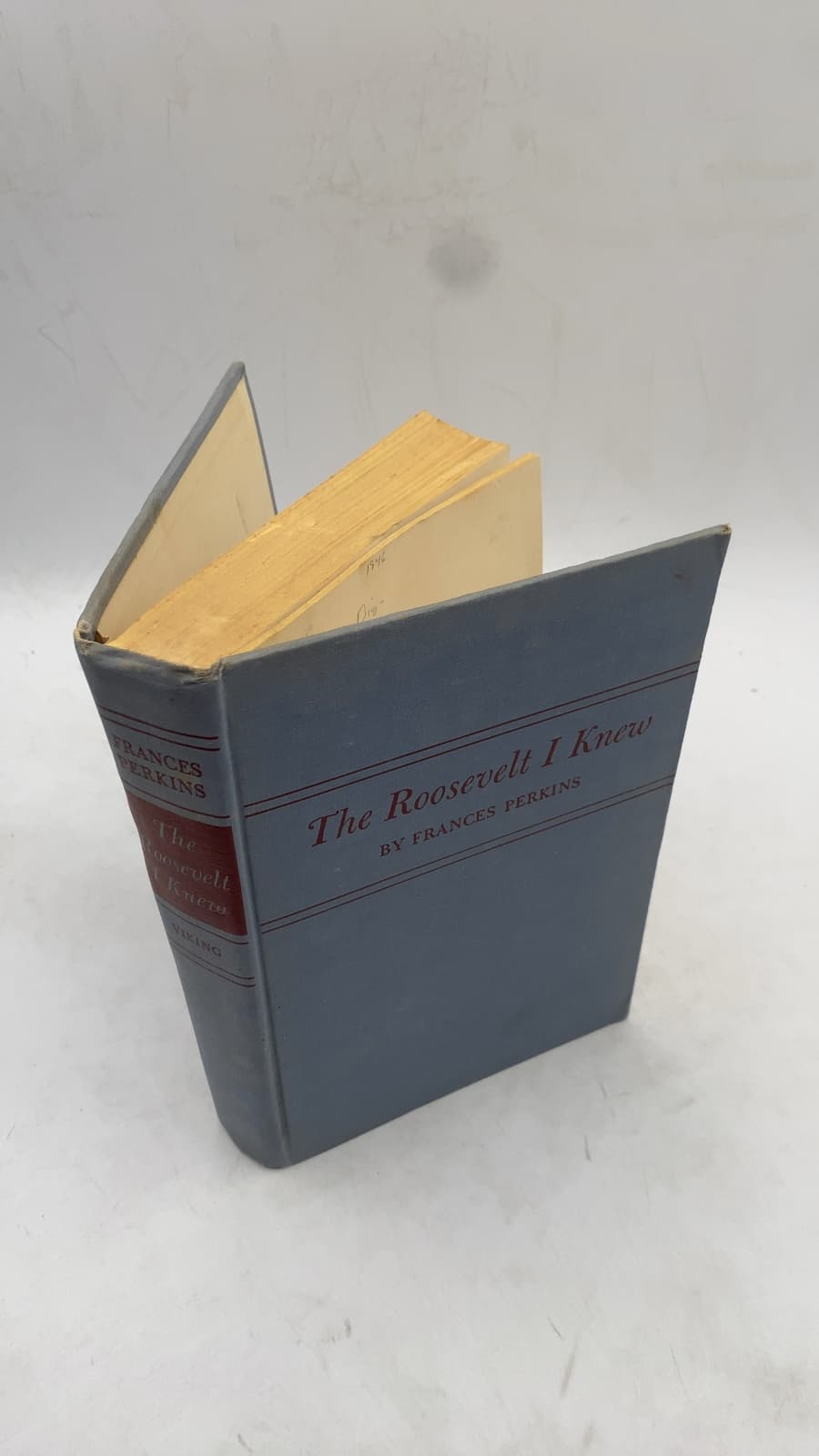 The Roosevelt I Knew by Frances Perkins - front cover